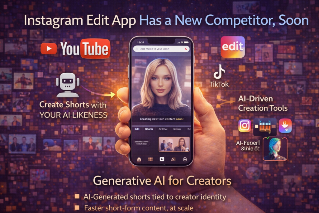 Instagram Edit app has a new competitor