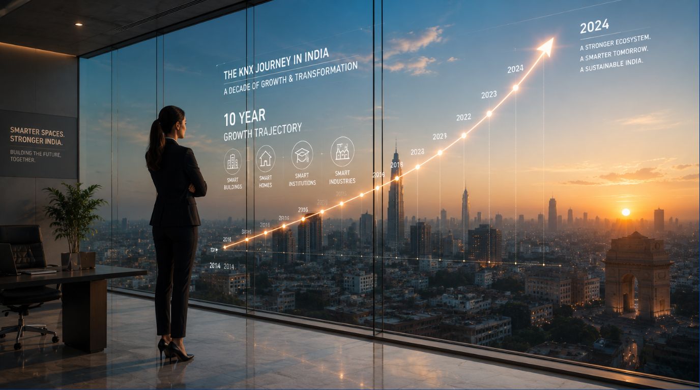 A professional woman overlooking a digital city, symbolizing the rising women in the workforce trends in leadership and strategy.