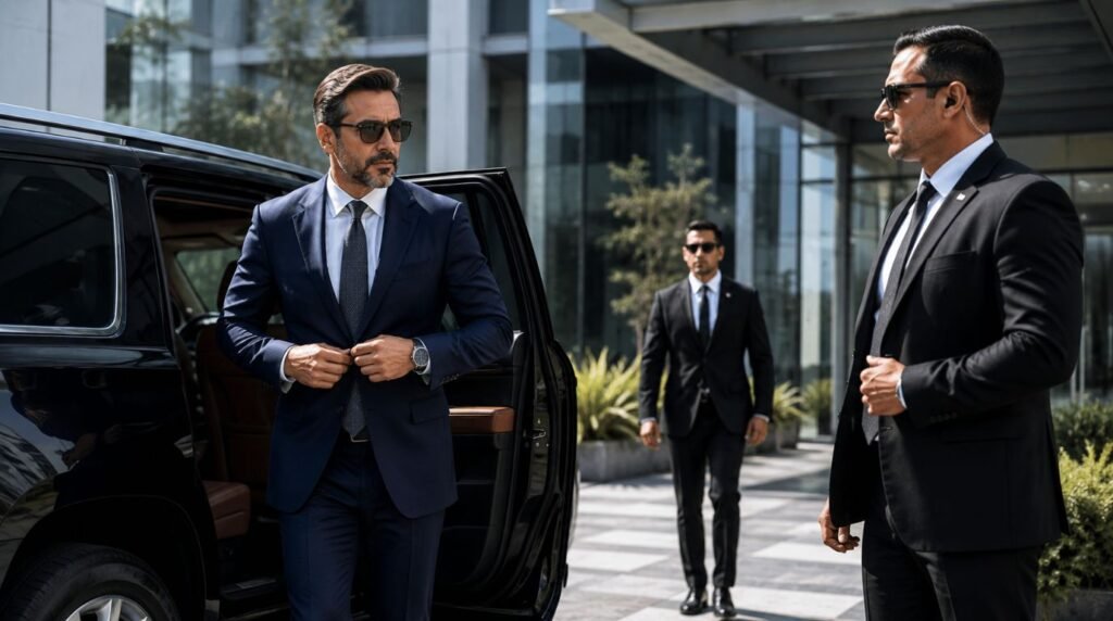 Executive security is one of the most common CEO perks at large companies.