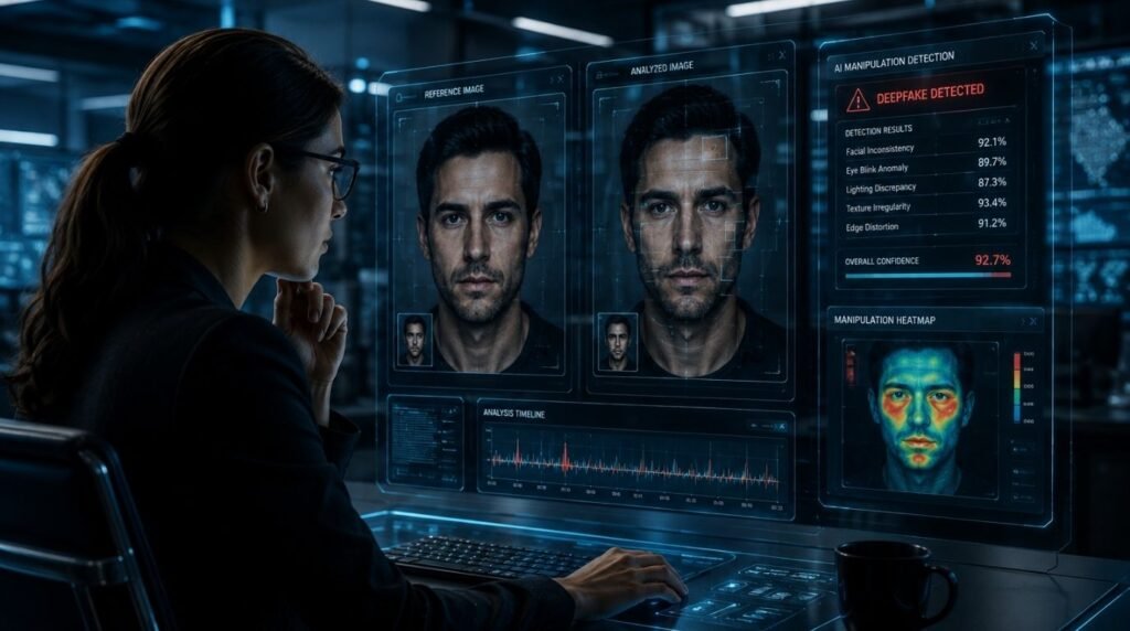 AI detecting deepfake content to improve platform accountability