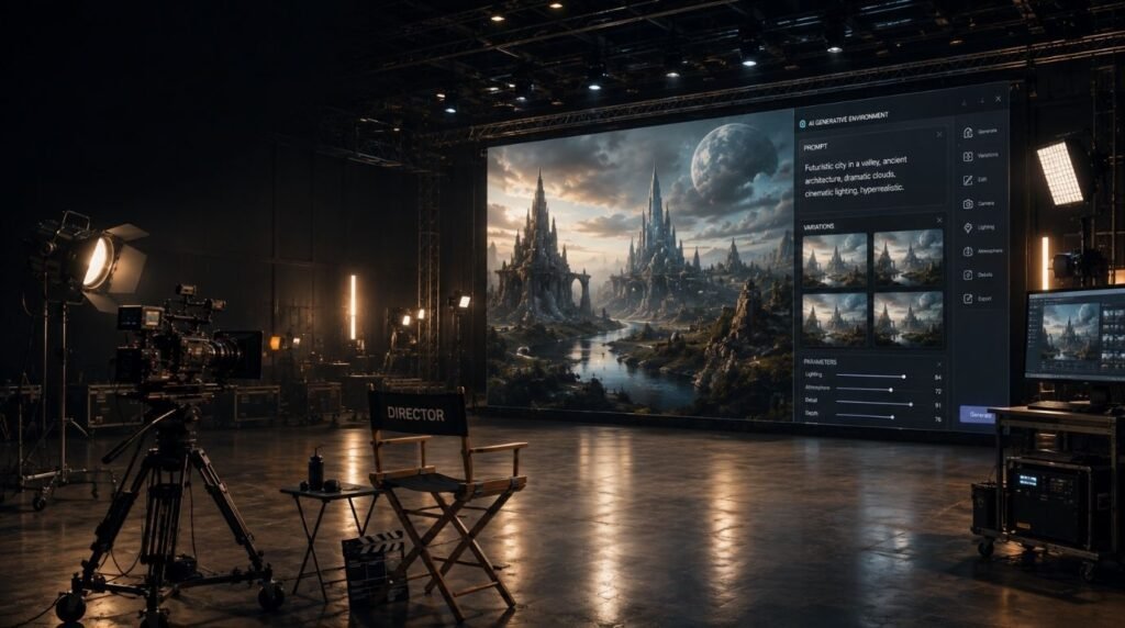 AI disruption of traditional acting and film production