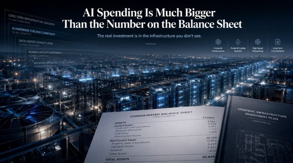 AI spending and hidden infrastructure commitments