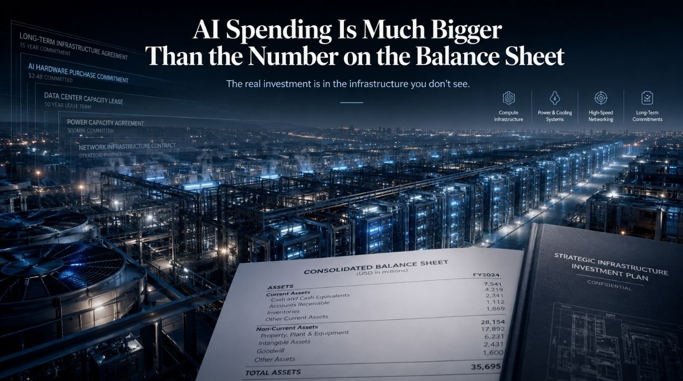 AI spending and hidden infrastructure commitments