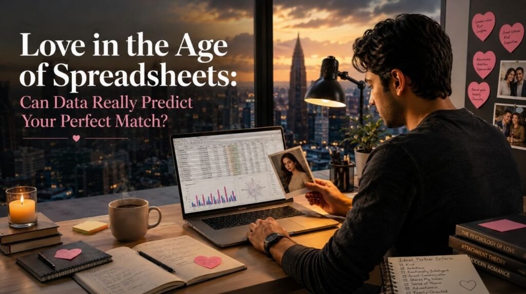 Data-driven dating using spreadsheets to evaluate relationship compatibility