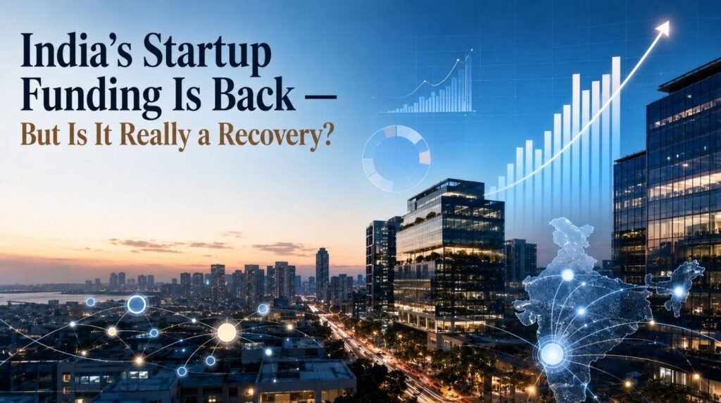 India startup funding and venture capital recovery in 2026