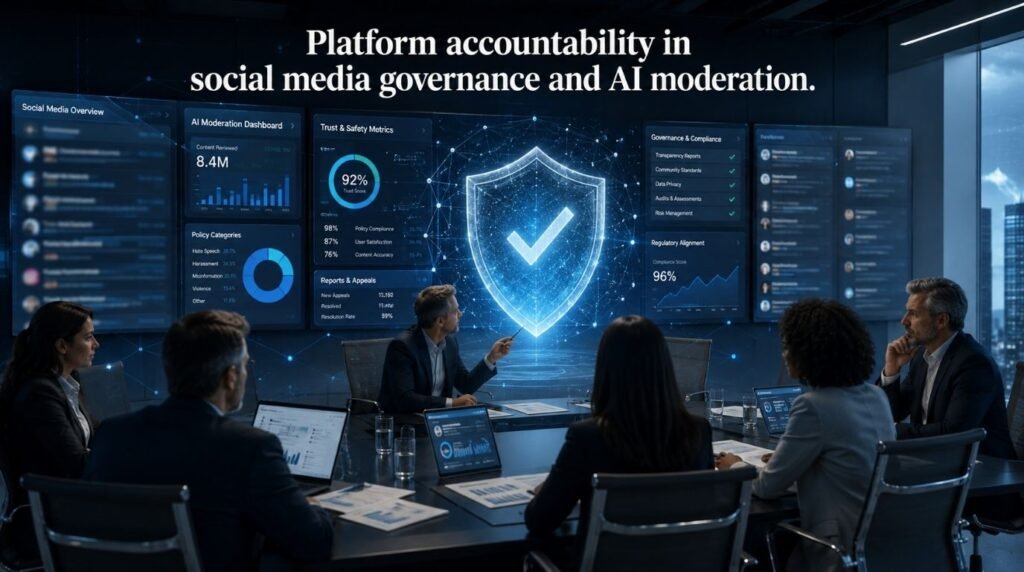 Platform accountability in social media governance and AI moderation