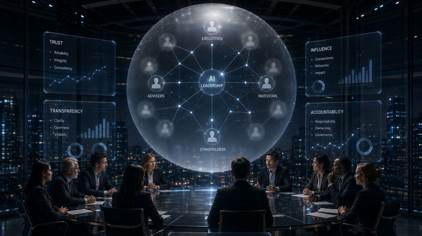 Transparency and accountability in AI leadership