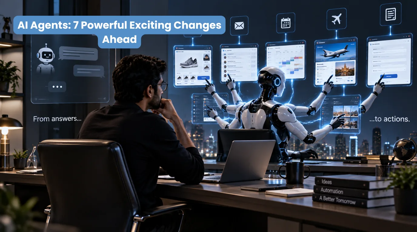 AI agents moving from chatbots to autonomous digital tasks