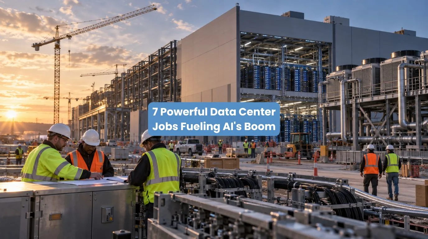 Data center jobs powering the AI infrastructure boom