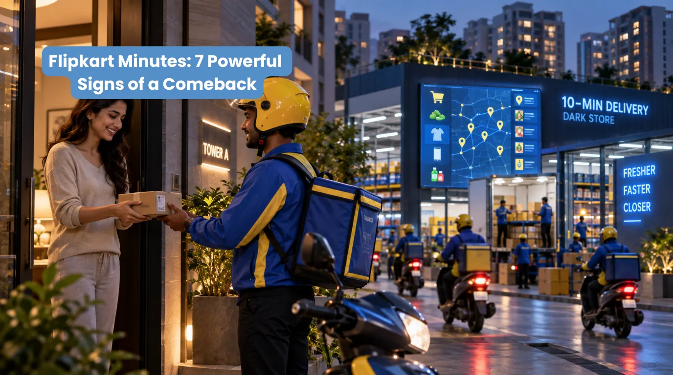 Flipkart Minutes leading the quick commerce comeback in India