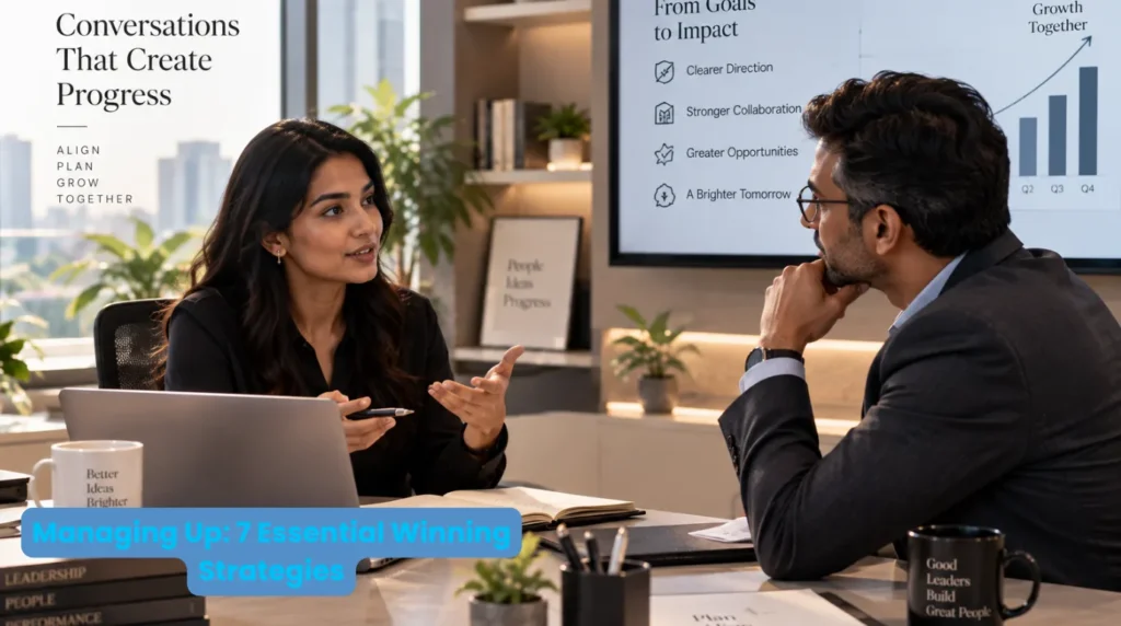 Managing up as an essential career skill for building a productive relationship with your manager