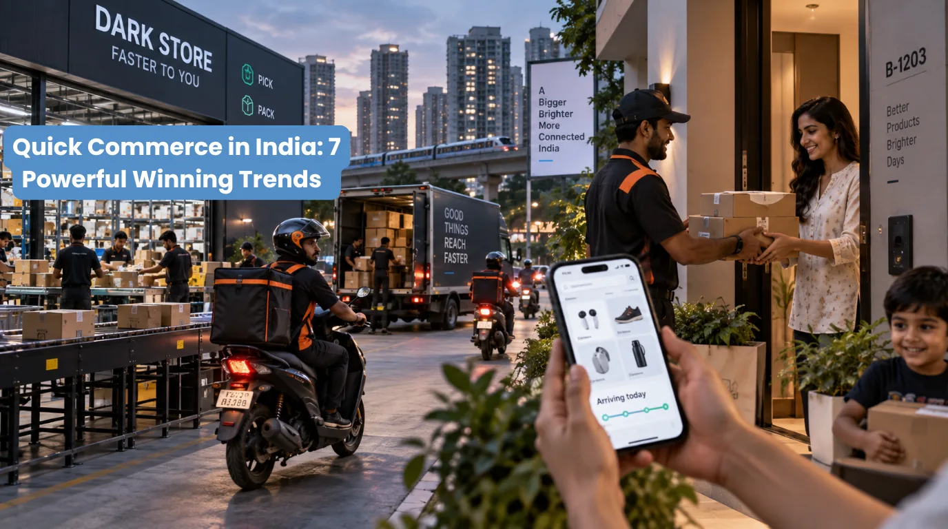 Quick commerce in India transforming the future of e-commerce