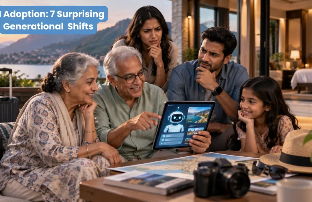 AI adoption changing a family vacation across generations