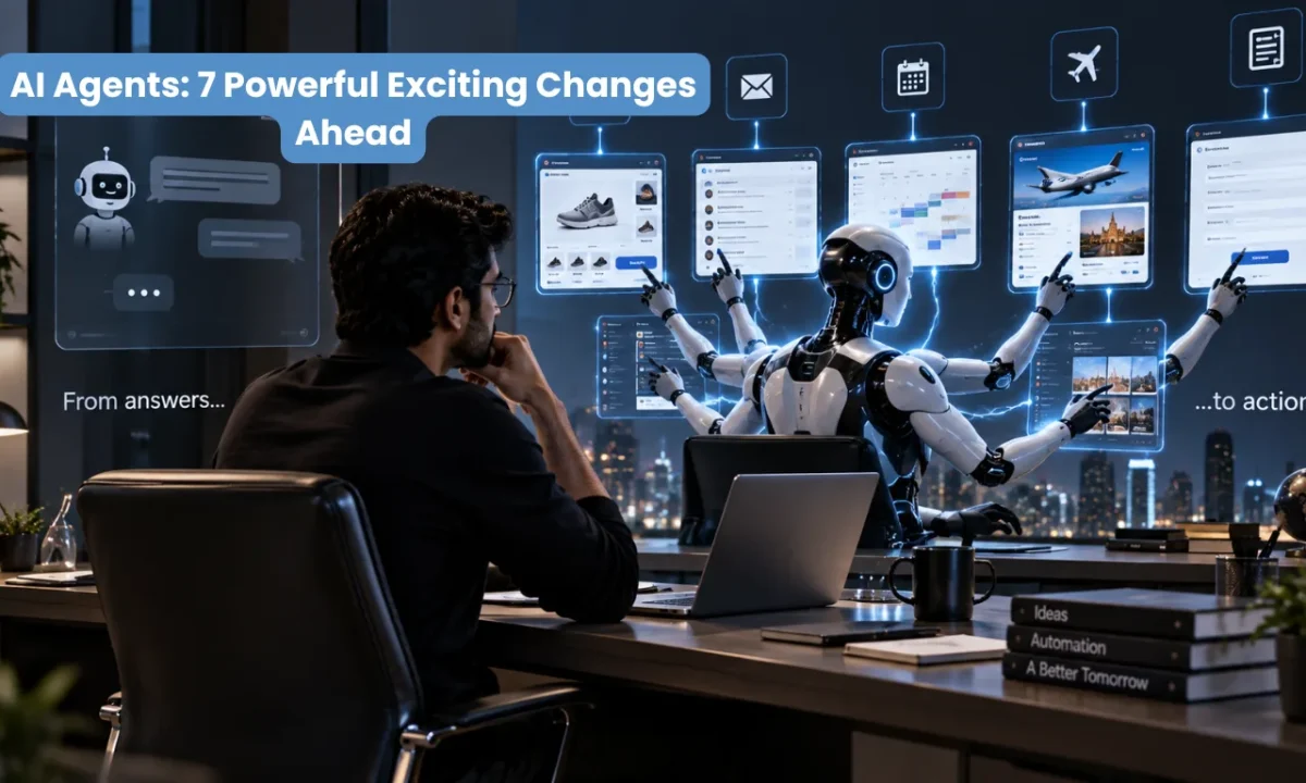 AI agents moving from chatbots to autonomous digital tasks