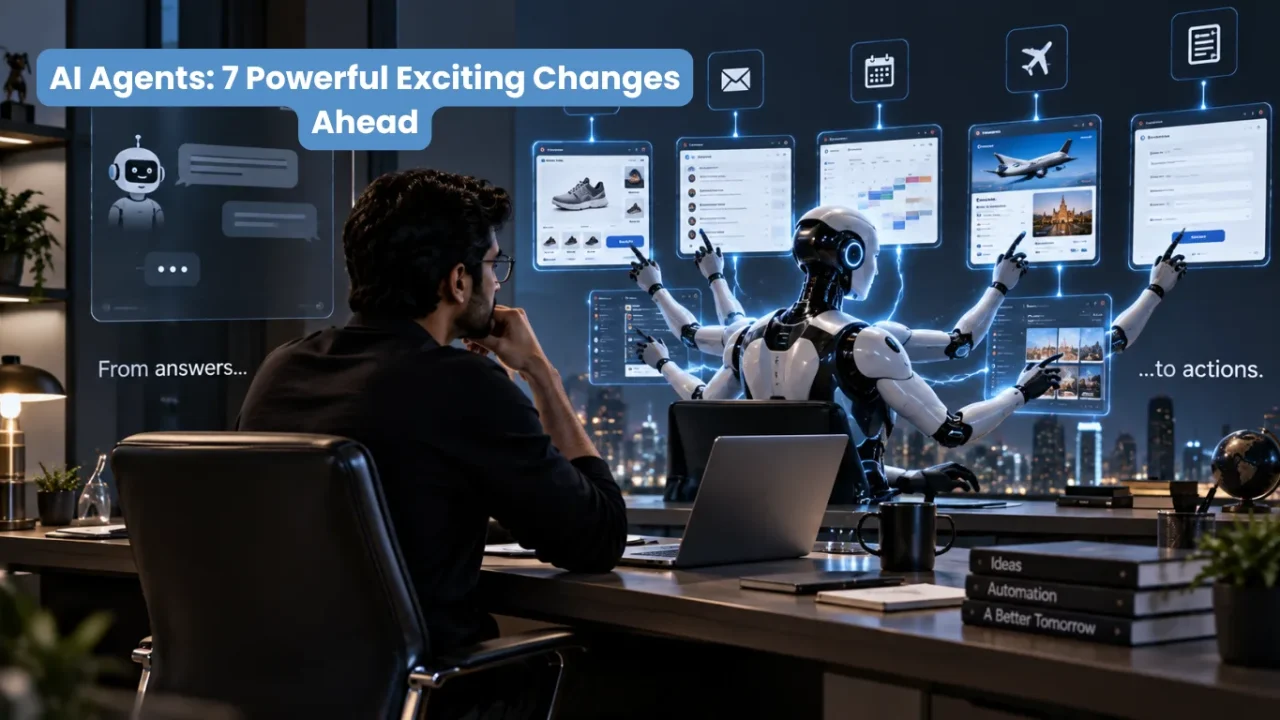 AI agents moving from chatbots to autonomous digital tasks