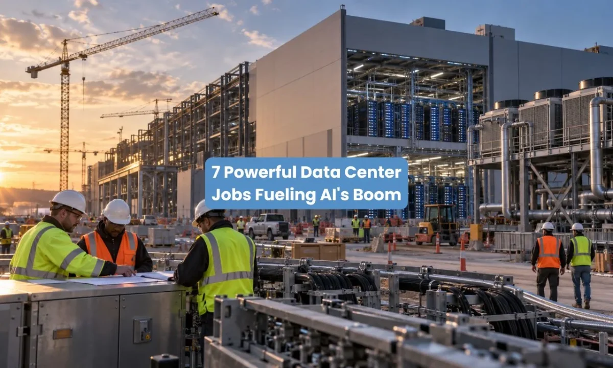 Data center jobs powering the AI infrastructure boom