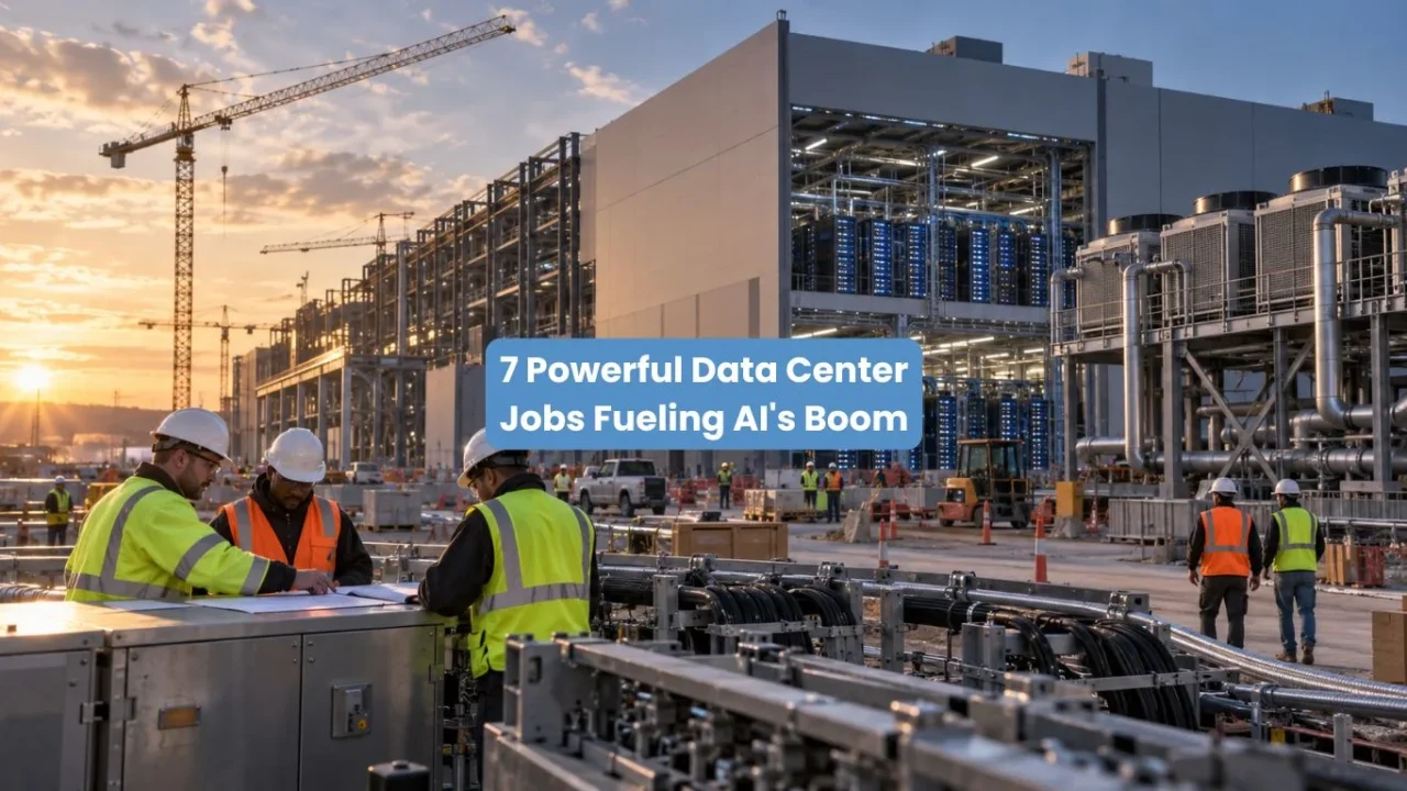 Data center jobs powering the AI infrastructure boom