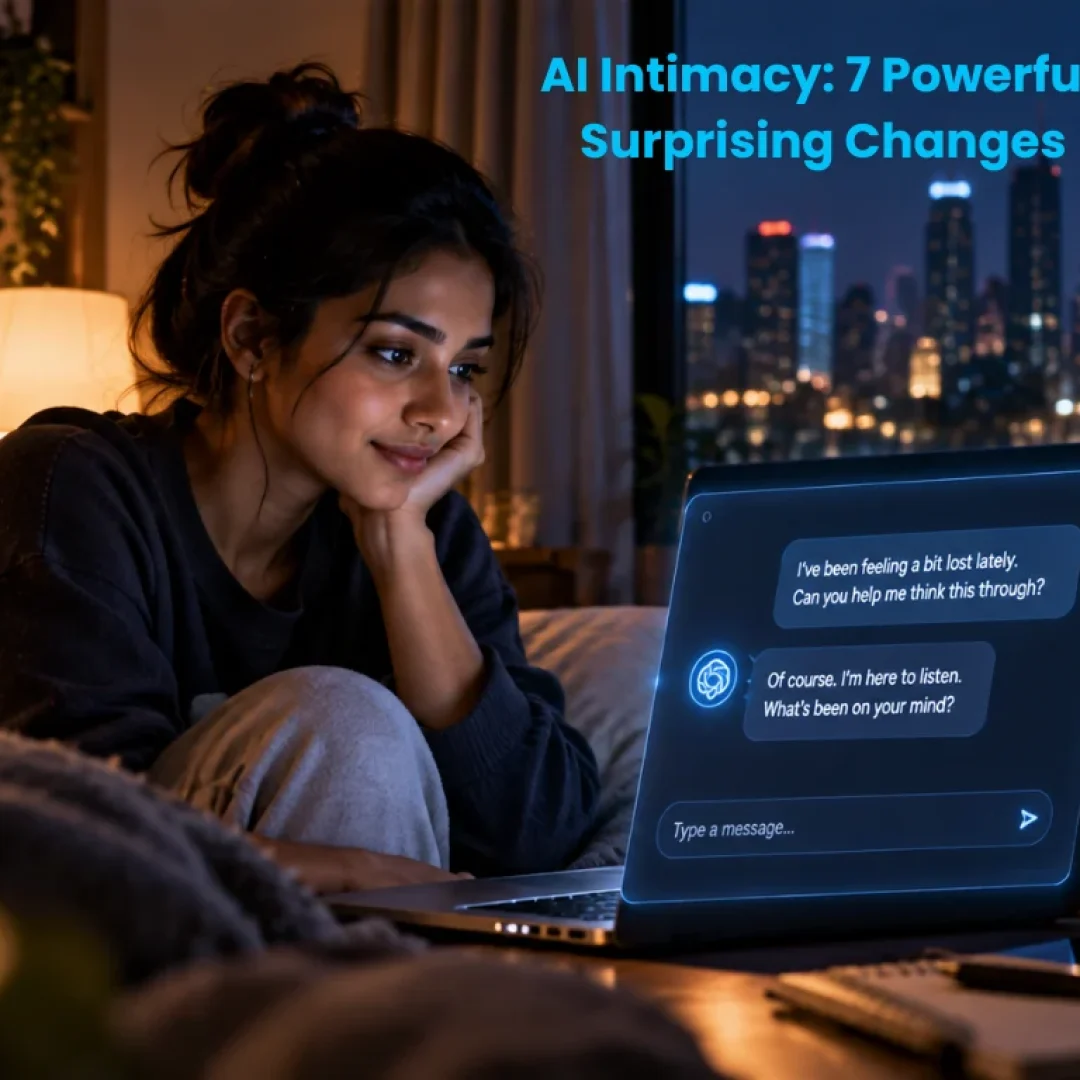 AI intimacy becoming the first place people ask private relationship questions