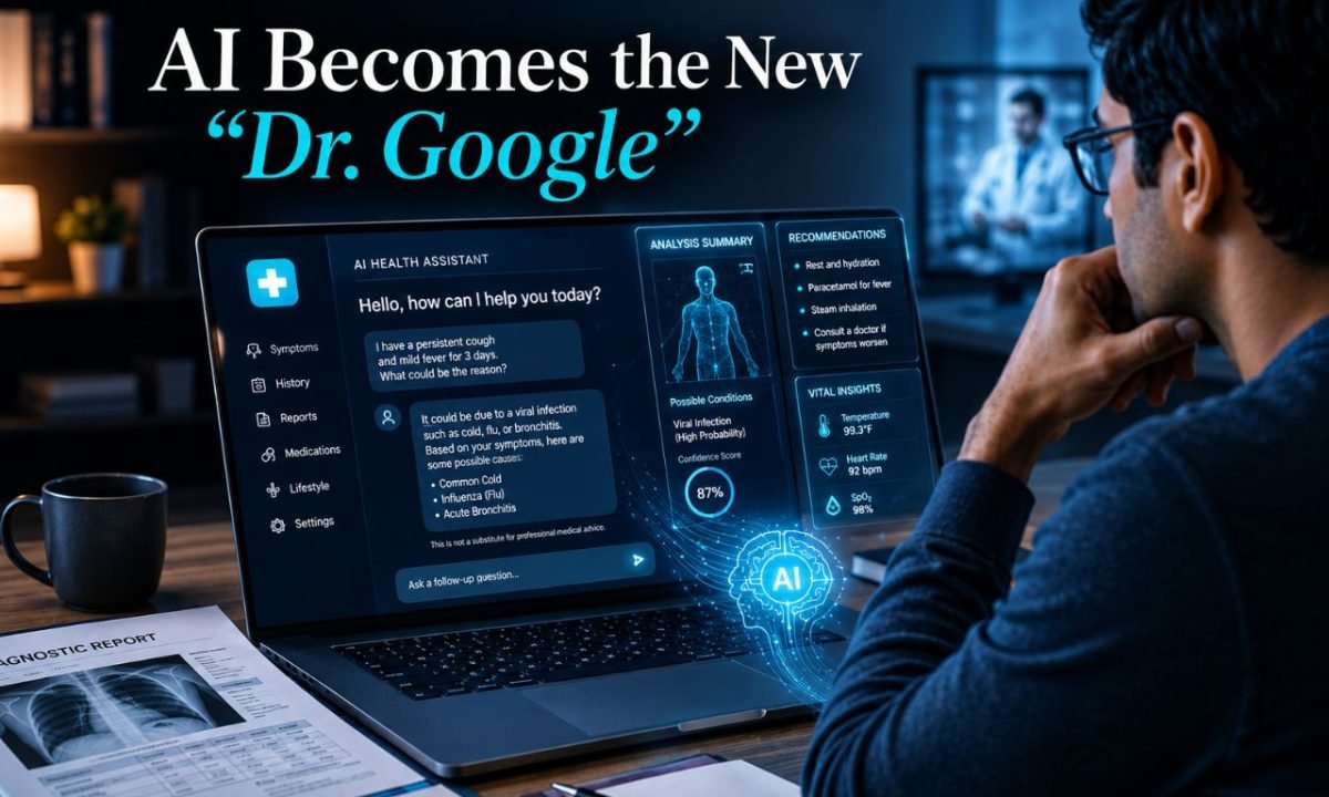 AI medical advice becoming the new Dr. Google