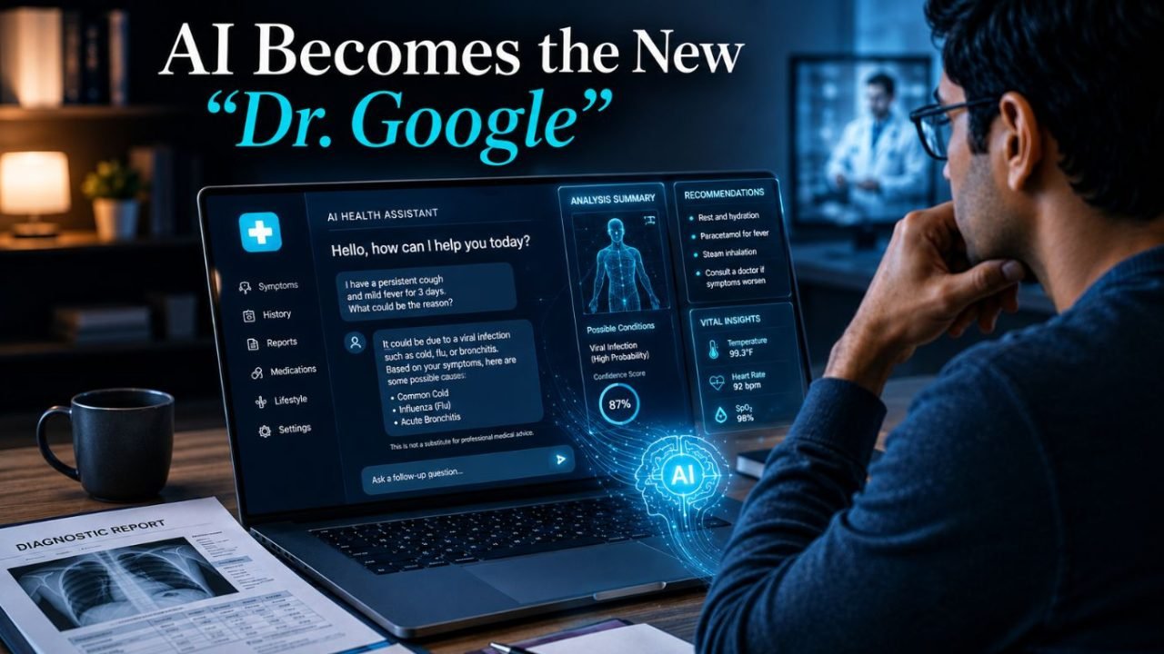 AI medical advice becoming the new Dr. Google