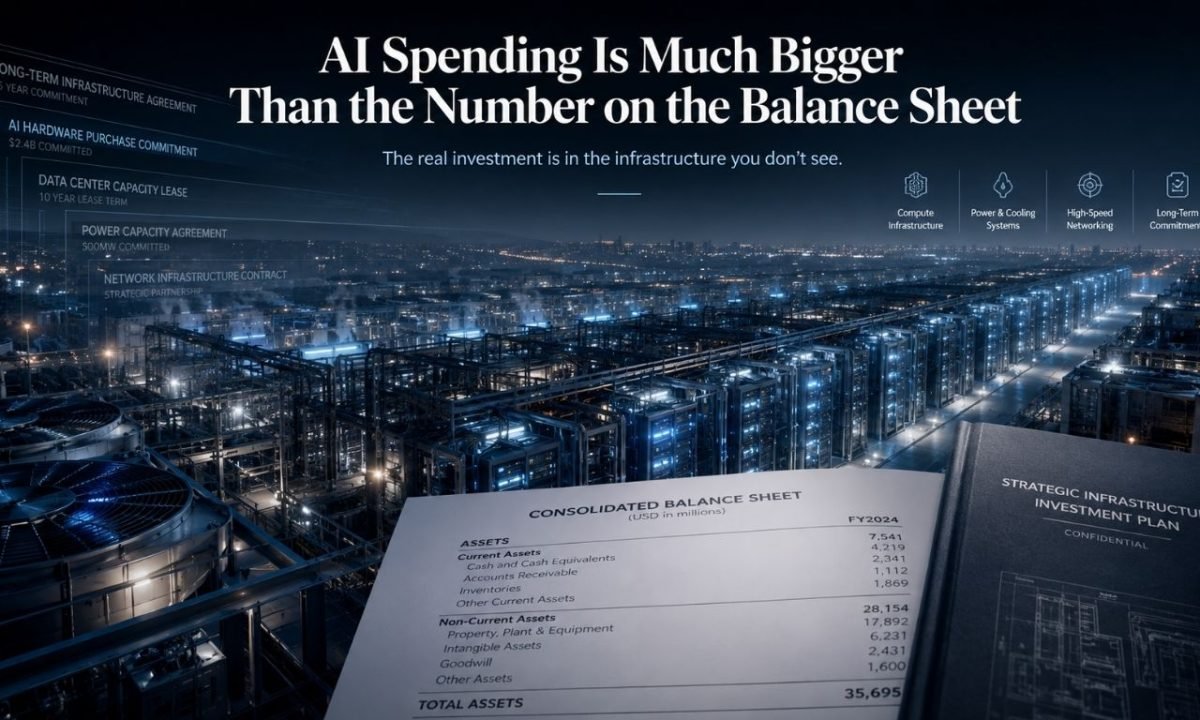 AI spending and hidden infrastructure commitments