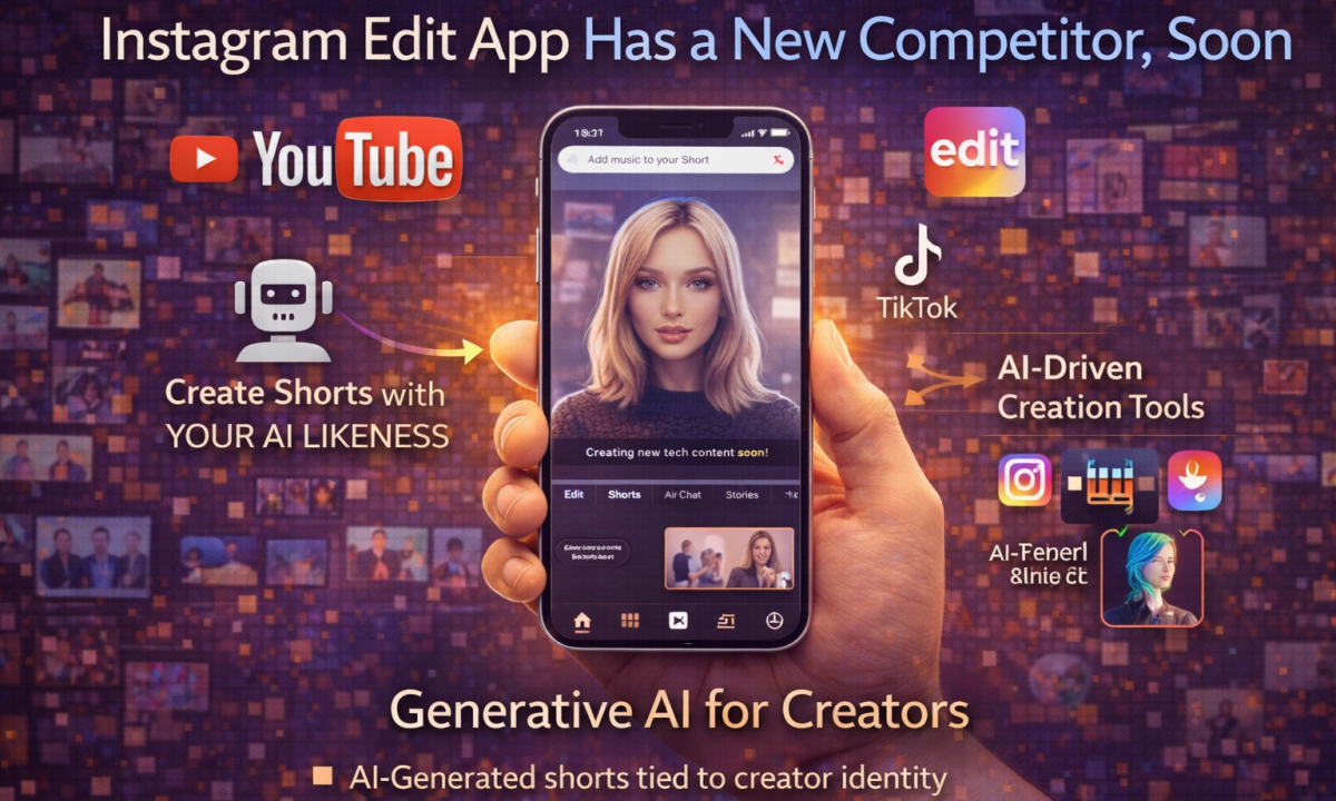 Instagram Edit app has a new competitor