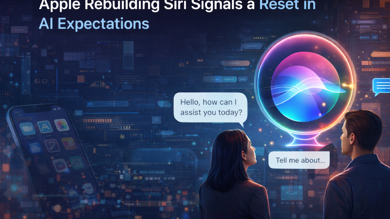 Apple Rebuilding Siri