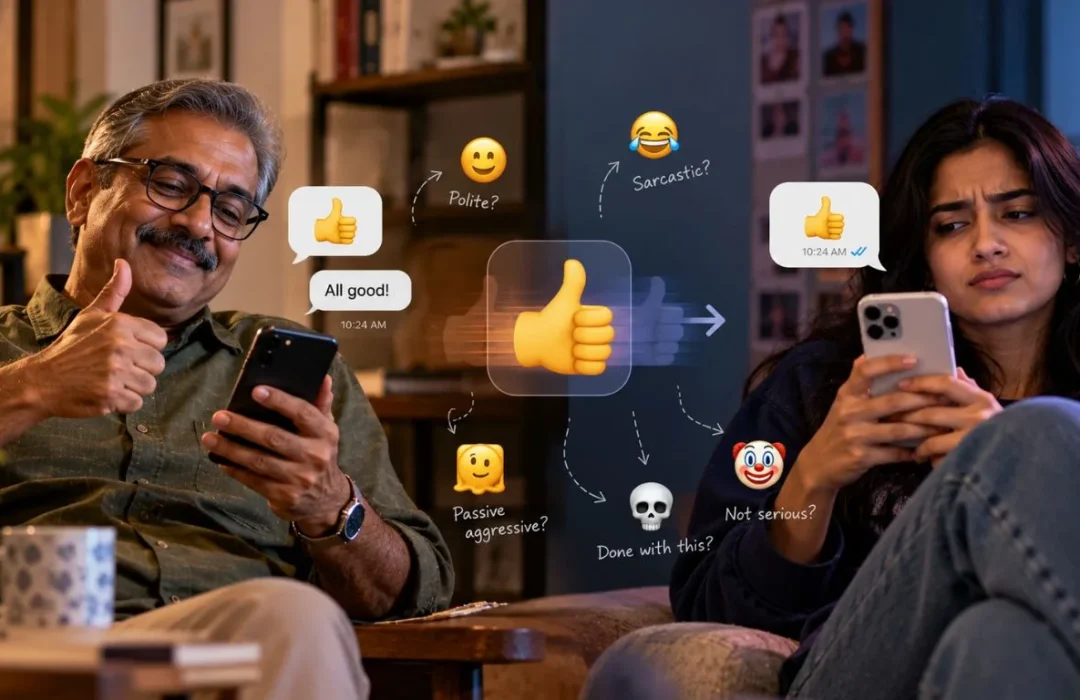 Emoji facts showing how Gen Z interprets common emojis differently
