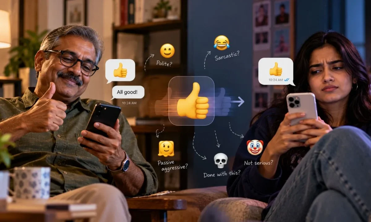 Emoji facts showing how Gen Z interprets common emojis differently
