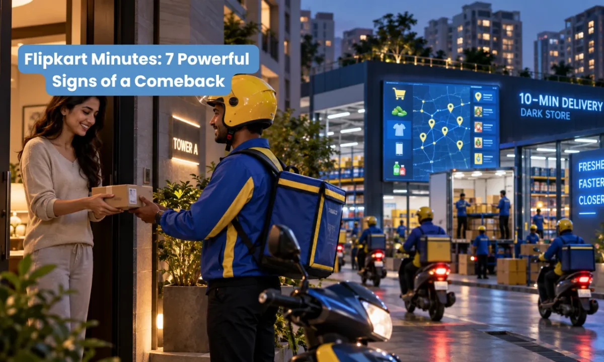 Flipkart Minutes leading the quick commerce comeback in India