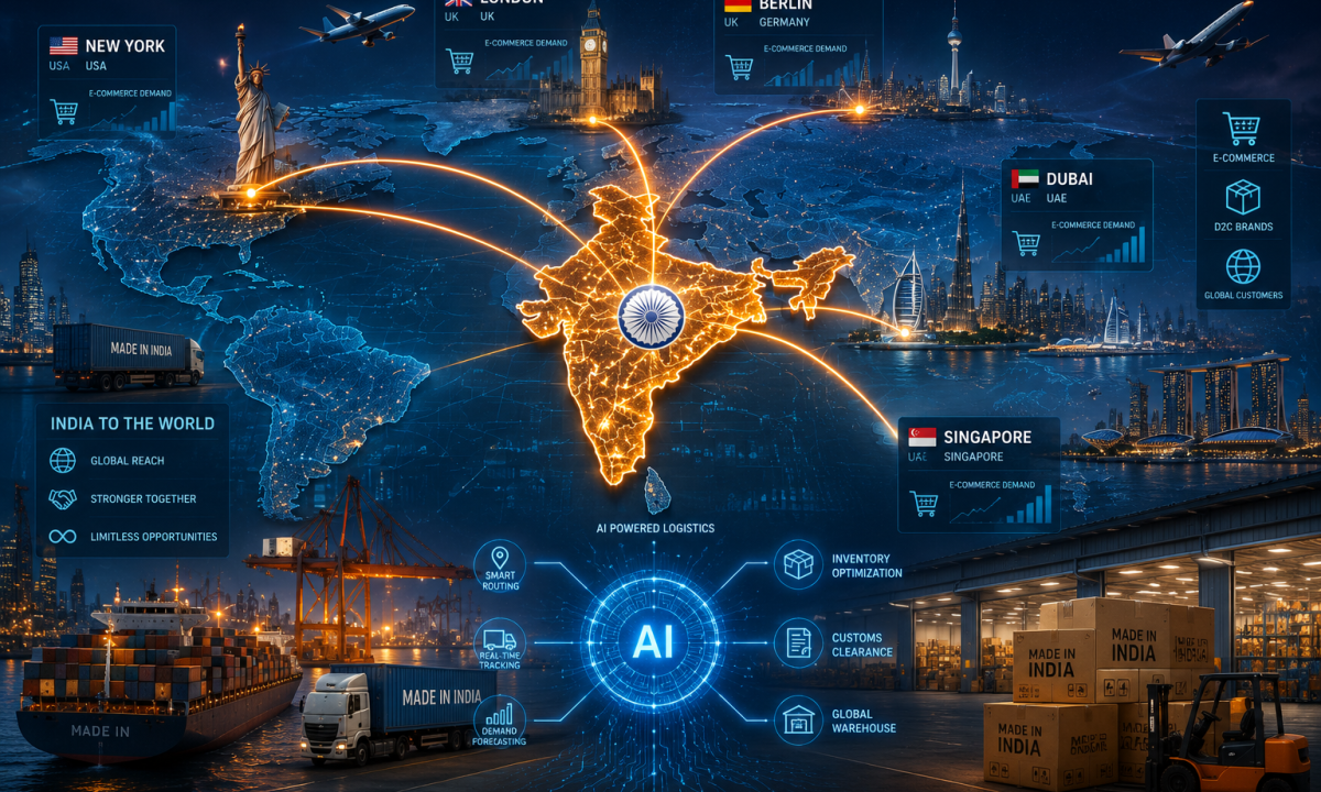 India connected to global markets through expanding e-commerce exports