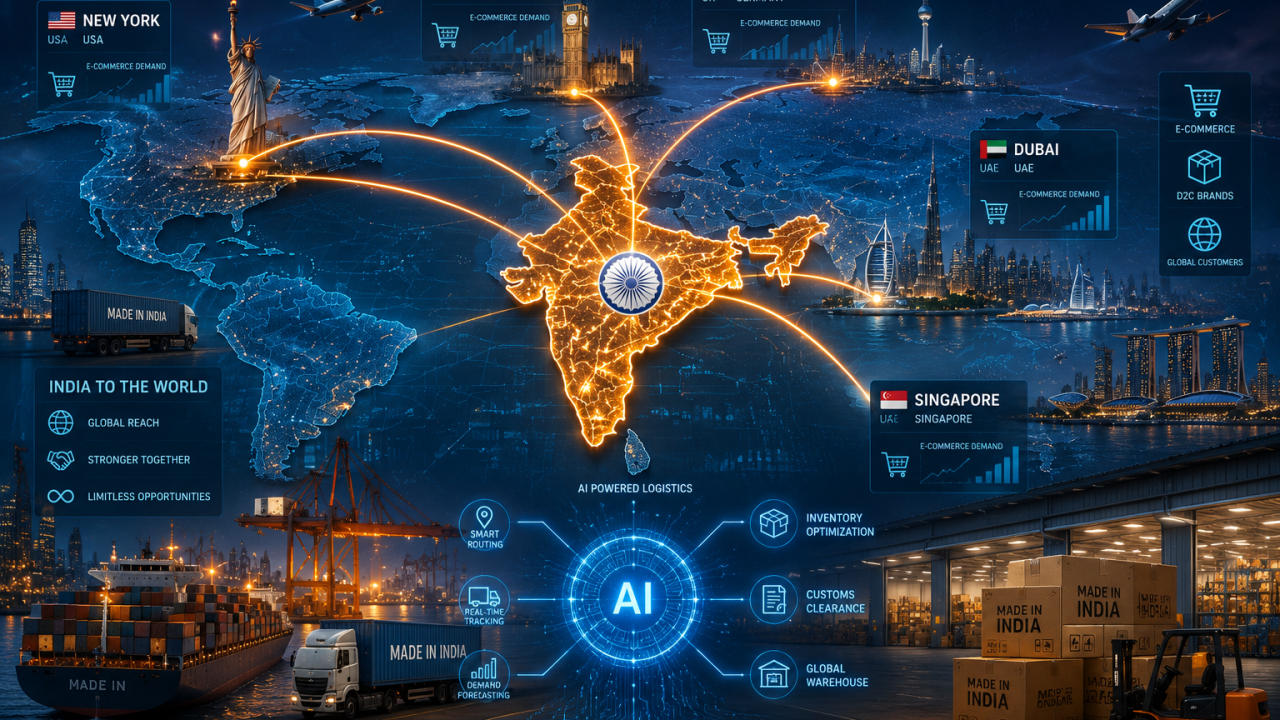 India connected to global markets through expanding e-commerce exports