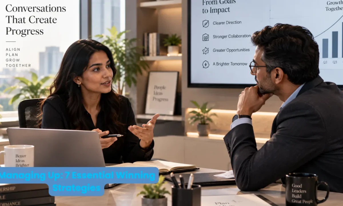 Managing up as an essential career skill for building a productive relationship with your manager