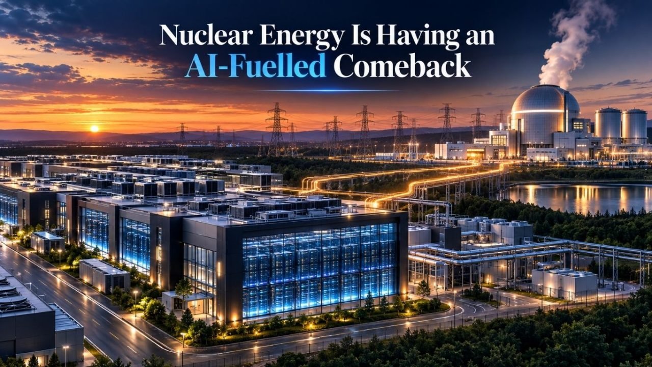 Nuclear energy powering AI data centers and artificial intelligence infrastructure