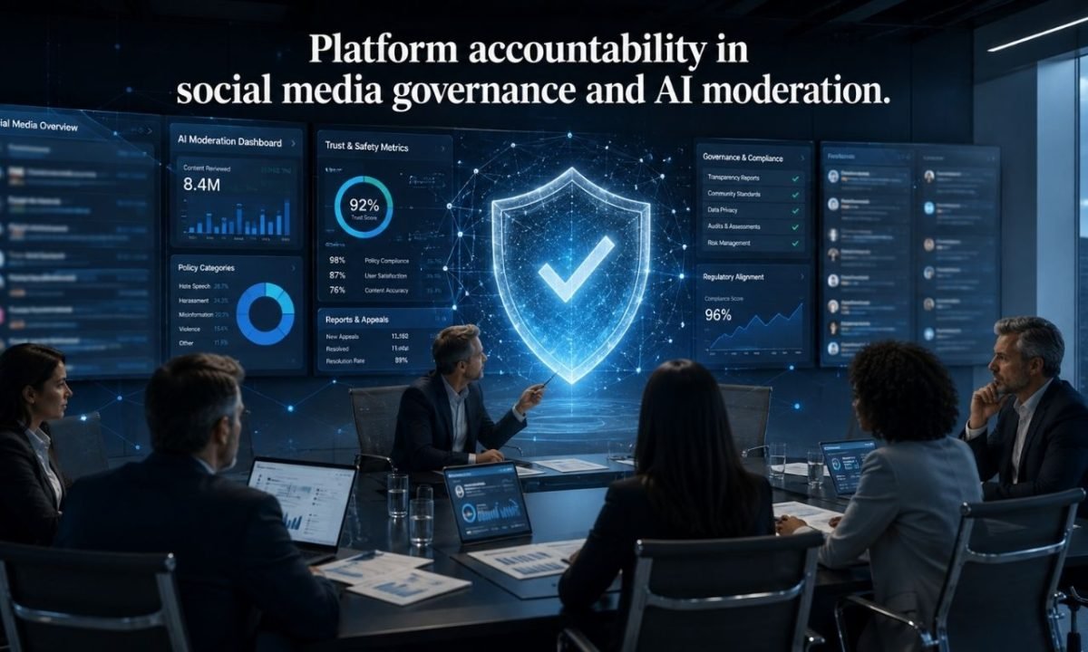 Platform accountability in social media governance and AI moderation