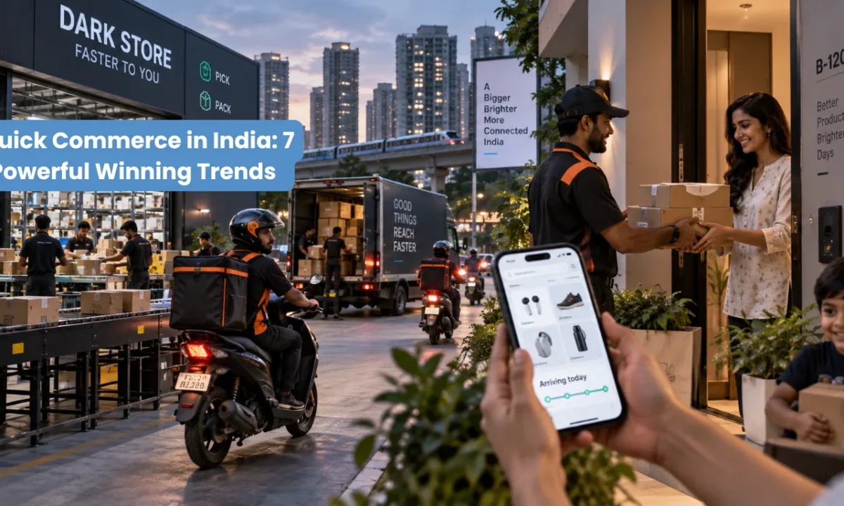 Quick commerce in India transforming the future of e-commerce