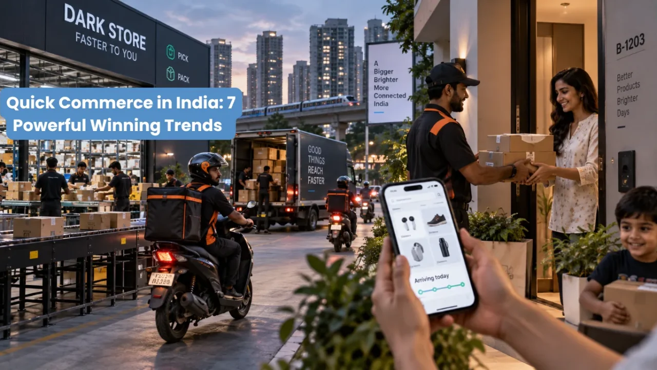 Quick commerce in India transforming the future of e-commerce
