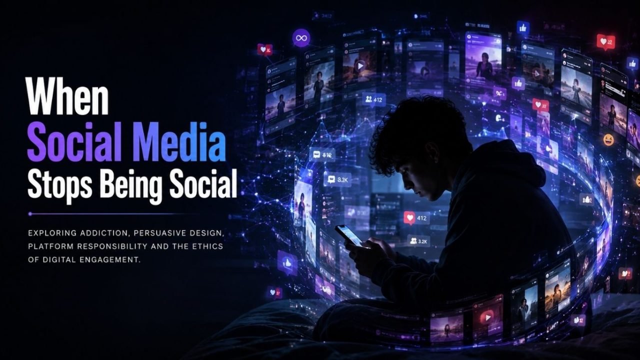 When Social Media Stops Being Social - social media addiction and platform responsibility